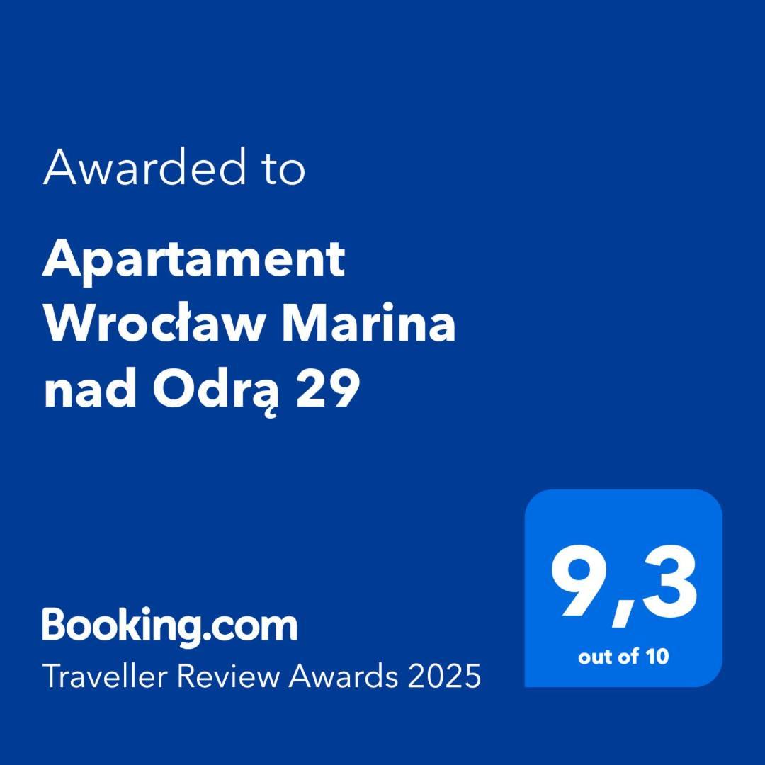 Apartament Wroclaw Marina Nad Odra 29 Exteriör bild